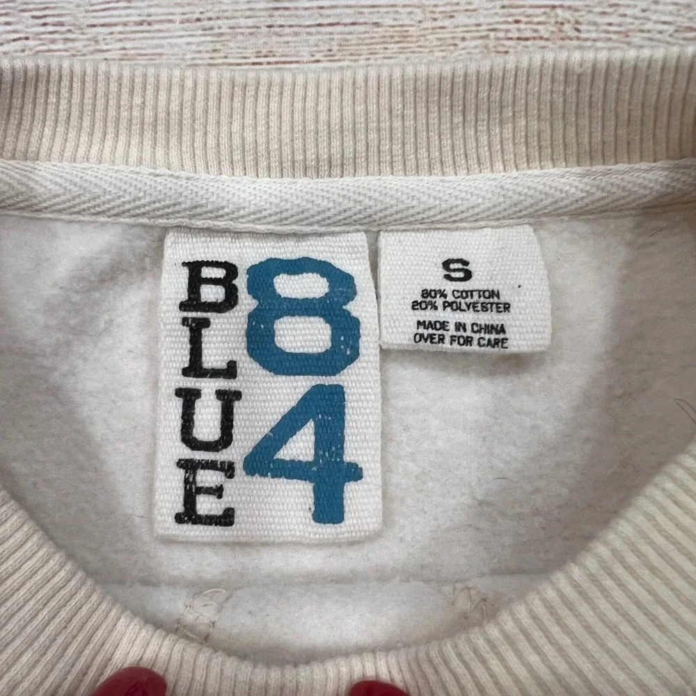 Blue 84 College‎ of Saint Benedict Sweatshirt Cream MN  Pullover Women's Small - Picture 3 of 5